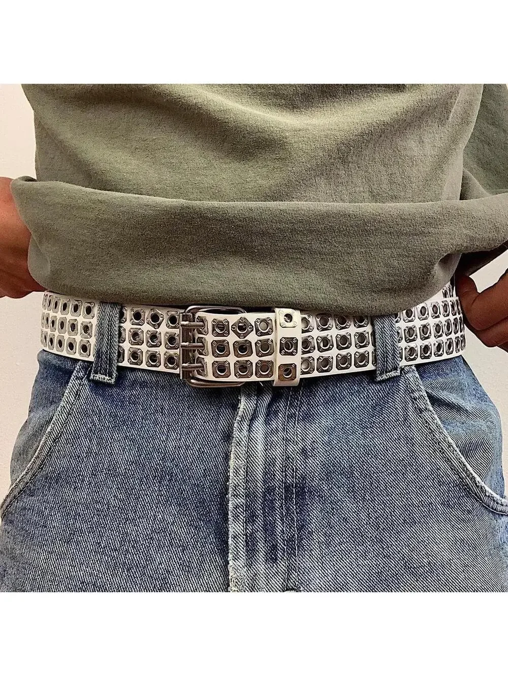 Y2K Cyber Belt 42 Inch Unisex